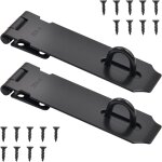 Kalanka - 2 - pack de serrures a loquet de moraillon de porte 5 pouces packlock fermoir 304 serrure a ... Kalanka - 2 - pack de serrures a loquet de moraillon de porte 5 pouces packlock fermoir 304 serrure a ...