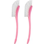 Kalanka - 2 pcs bouteille longue poigne brosse pot et pole brosse de nettoyage longue eau de nettoyage ...
