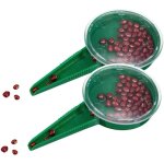 Kalanka - 2 pcs plastique outil de semis de jardin, jardin distributeur de semences semeur planteur graines ...