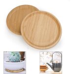 Kalanka - 2 pièce soucoupes en bambou 20cm plateau en bambou rond soucoupe bambou plante plateau de service ... Kalanka - 2 pièce soucoupes en bambou 20cm plateau en bambou rond soucoupe bambou plante plateau de service ...
