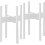 Kalanka - lot de 2 supports de plantes en bambou - supports pour pots de fleurs réglables en bambou - ... Kalanka - lot de 2 supports de plantes en bambou - supports pour pots de fleurs réglables en bambou - ...