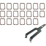 Kalanka - lot de 20 dtentes en acier cuivr + 1 cl darmement a utiliser avec votre pige putange ...