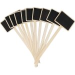 Kalanka - lot de 20 etiquette plante - 247cm plantes exterieur plante - rectangulaires en bois pour ...