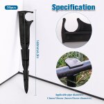 Kalanka - 20 pièces 16mm piquets de support de tuyau d'irrigation, d'irrigation d'égouttement support, ... Kalanka - 20 pièces 16mm piquets de support de tuyau d'irrigation, d'irrigation d'égouttement support, ...