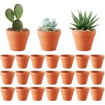 Kalanka - 24 pcs pot en terre cuite 3. 5cm, petit pot de fleur pour l'intérieur, extérieur, plante jardin ... Kalanka - 24 pcs pot en terre cuite 3. 5cm, petit pot de fleur pour l'intérieur, extérieur, plante jardin ...