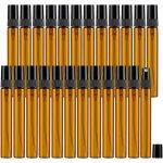Kalanka - 25 mini flacon pulvérisateur en verre ambré de 10 ml bouteille d'echantillon de brume fine ... Kalanka - 25 mini flacon pulvérisateur en verre ambré de 10 ml bouteille d'echantillon de brume fine ...