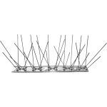 Kalanka - lot de 3 / 6 pics  oiseaux en acier inoxydable 316 pour pigeons et mouettes (250 mm x 28 mm ...