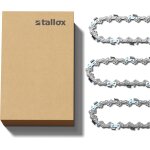 Kalanka - 3 chanes de trononneuses 3 / 8  1, 3 mm 56 maillons longueur de guide - chane 40 cm compatible ...
