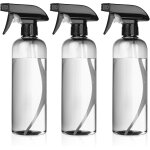 Kalanka - 3 pcs vaporisateur vide, spray pulvrisateur de brume, bouteille de pulvrisation d'eau remplissable ...