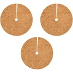 Kalanka - 3 tapis en coco, protection hivernale des plantes, disque 3x20 cm, jardinage, protection des ...