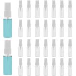 Kalanka - lot de 30 flacon spray vide 20 ml - mini bouteille parfum vide anti fuite rechargeable - bouteille ...