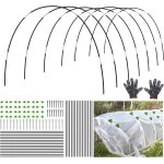 Kalanka - 30 pièces arceau serre tunnel, cerceau pour tunnel jardin, arceaux serre de jardin, arceaux ... Kalanka - 30 pièces arceau serre tunnel, cerceau pour tunnel jardin, arceaux serre de jardin, arceaux ...