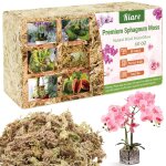 Kalanka - 300g sphaigne pour plante naturelle compress sphaigne pour orchides mlange pour pot - pour ...
