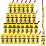 Kalanka - 30pcs bandes de papier tue - mouches, rubans collants pour piges a mouches, rubans pour piges ...