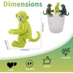 Kalanka - 3pcs support pour bouture de plantes, 3 couleurs supports tige plante de singe drle pour pousses ...