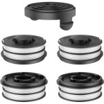 Kalanka - 4 bobine fil coupe bordure compatible avec einhell 3405685, bobine de rechange convient pour ...