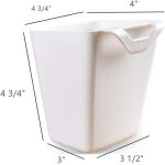 Kalanka - lot de 4 paniers de rangement à roulettes pour accessoires de chariot à roulettes, boîtes de ... Kalanka - lot de 4 paniers de rangement à roulettes pour accessoires de chariot à roulettes, boîtes de ...