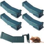 Kalanka - 4 piges pige  souris rutilisables, attrape - souris vivants pour les cuisines, les salons, ...