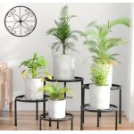 Kalanka - 5 pcs support plantes intrieur en fer forg, tabouret plante sur pied 5 tailles, support pot ...