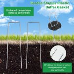 Kalanka - lot de 50 piquets d'ancrage en toile anti - mauvaises herbes extra solides - ancrage au sol ... Kalanka - lot de 50 piquets d'ancrage en toile anti - mauvaises herbes extra solides - ancrage au sol ...
