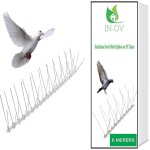 Kalanka - - 6 metres - kit de dissuasion pour oiseaux, pics anti - pigeons en acier inoxydable pour balcon, ... Kalanka - - 6 metres - kit de dissuasion pour oiseaux, pics anti - pigeons en acier inoxydable pour balcon, ...