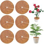 Kalanka - 6 pièces tapis coco plante, 30 cm tapis paillage en fibre coco, disques paillage, disque de ... Kalanka - 6 pièces tapis coco plante, 30 cm tapis paillage en fibre coco, disques paillage, disque de ...