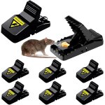 Kalanka - 6 x tapetteà rat réutilisables tapette a ratâ¿piege a souris tapetteà souris rats, apette a ... Kalanka - 6 x tapetteà rat réutilisables tapette a ratâ¿piege a souris tapetteà souris rats, apette a ...