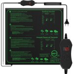 Kalanka - 70w tapis chauffant pour plantes avec thermostat - chauffage rapide, protection contre le feu, ...