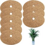 Kalanka - lot de 8 tapis en fibre de coco de 30 cm, protection hivernale, anneau de paillage, tapis de ... Kalanka - lot de 8 tapis en fibre de coco de 30 cm, protection hivernale, anneau de paillage, tapis de ...