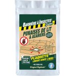 Kalanka - barriere a insectes green tablette anti punaises de lit & acariens, longue dure, actif d'origine ...