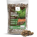 Kalanka - ® billes d'argile pour plante [100% made in italy] - 3l - substrat naturel et lger, idal ...