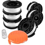 Kalanka - bobine fil coupe bordure pour black et decker coupe - bordures, 6 bobine de fil debroussailleuse ... Kalanka - bobine fil coupe bordure pour black et decker coupe - bordures, 6 bobine de fil debroussailleuse ...