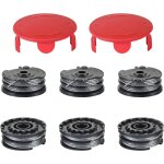 Kalanka - bobine fil coupe bordure pour bosch advancedgrasscut36, art 24 27 30 rotofil, 6 bobines et ...
