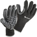 Kalanka - brol gants de protection anti - vibrations avec rev�tement en polyur�thane - noir - taille ...