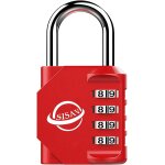 Kalanka - cadenas a combinaison 4 chiffres pour usage extrieur, pour casier de gymnase scolaire, casier ...