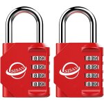 Kalanka - cadenas a combinaison 4 chiffres pour usage extérieur, pour casier de gymnase scolaire, casier ... Kalanka - cadenas a combinaison 4 chiffres pour usage extérieur, pour casier de gymnase scolaire, casier ...