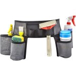Kalanka - ceinture porte outils ceinture  outils de nettoyage avec 4 poches et 3 fentes elastiques ceinture ...