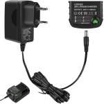 Kalanka - chargeur 18 v / 20 v au lithium compatible avec batterie au lithium black&decker 18 v / 20 ...