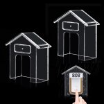 Kalanka - couvercle etanche transparente pour bouton de sonnette, 2 pièces housse de protection sonnette ... Kalanka - couvercle etanche transparente pour bouton de sonnette, 2 pièces housse de protection sonnette ...