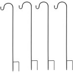 Kalanka - crochets de berger pour jardin, 4pcs 90cm, crochets et suspensions pour plantes, berger crochet, ... Kalanka - crochets de berger pour jardin, 4pcs 90cm, crochets et suspensions pour plantes, berger crochet, ...