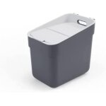 Kalanka - curver poubelle de tri 20l  ready to collect  - idal sous evier - avec support mural pour ...