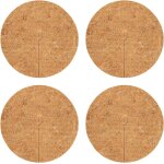 Kalanka - disque de protection plante toiled paillage coco paillage chanvre 4 pices tapis de coco plantes ...