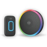 Kalanka - elro db5000 kit de sonnette sans fil - led multicolore - r�cepteur sur pile - port�e 300m - ...