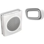 Kalanka - extel - carillon - sonnette sans fil , blanc et noir, rayon de portée sur 200 m, avec mode ... Kalanka - extel - carillon - sonnette sans fil , blanc et noir, rayon de portée sur 200 m, avec mode ...