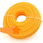 Kalanka - fil de coupe herbe en nylon en forme d��toile robuste 3, 0 mm - 0, 12 pouce x 50m 164ft, fil ...