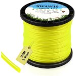 Kalanka - fil de coupe nylon rond 2, 4mm / 100m bobine de tondeuse trimmer line de rechange pour jardin ...