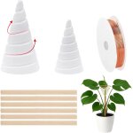 Kalanka - fil cuivree kit antenne de jardin, jardinage fil de cuivre 2, 5 m et 2 pièces bobines fibonacci ... Kalanka - fil cuivree kit antenne de jardin, jardinage fil de cuivre 2, 5 m et 2 pièces bobines fibonacci ...