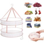 Kalanka - filet s�chage pour herbes, filet de s�chage double, multifonctionnel anti - distortion lay ...