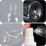 Kalanka - flacon spray vide - 8 flacons pulvrisateurs transparents en plastique - portable - vaporisateur ...