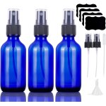 Kalanka - flacon vaporisateur spray vide verre bleu 60ml, petit bouteille spray vide vaporisateur parfum ...